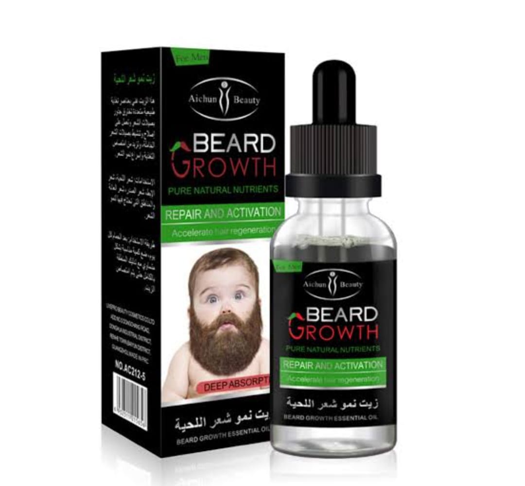 beard growth زيت نمو اللحيه